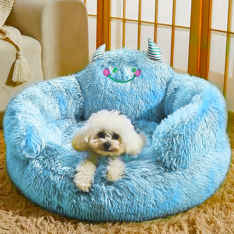 Cute Monster  Dog and Cat Bed