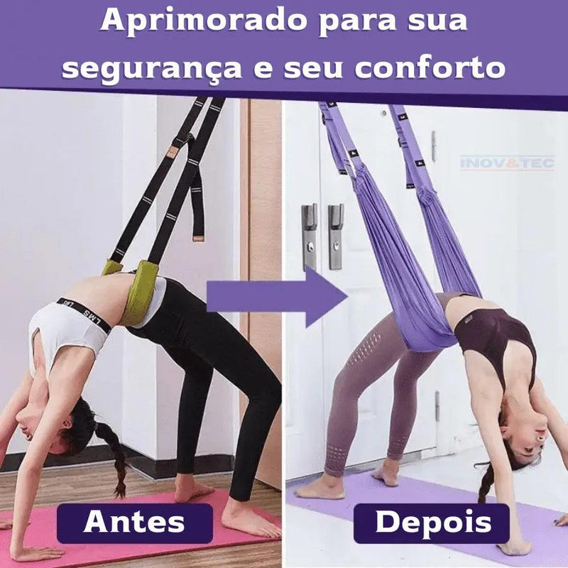 Corda de Yoga Profissional ZenFLEX Para Alivio de Dores Nas Costas e Alongamento - Último dia com 50% Off - Ponto Exato 