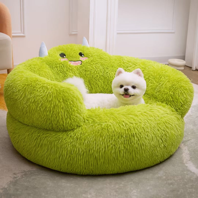 Cute Monster  Dog and Cat Bed