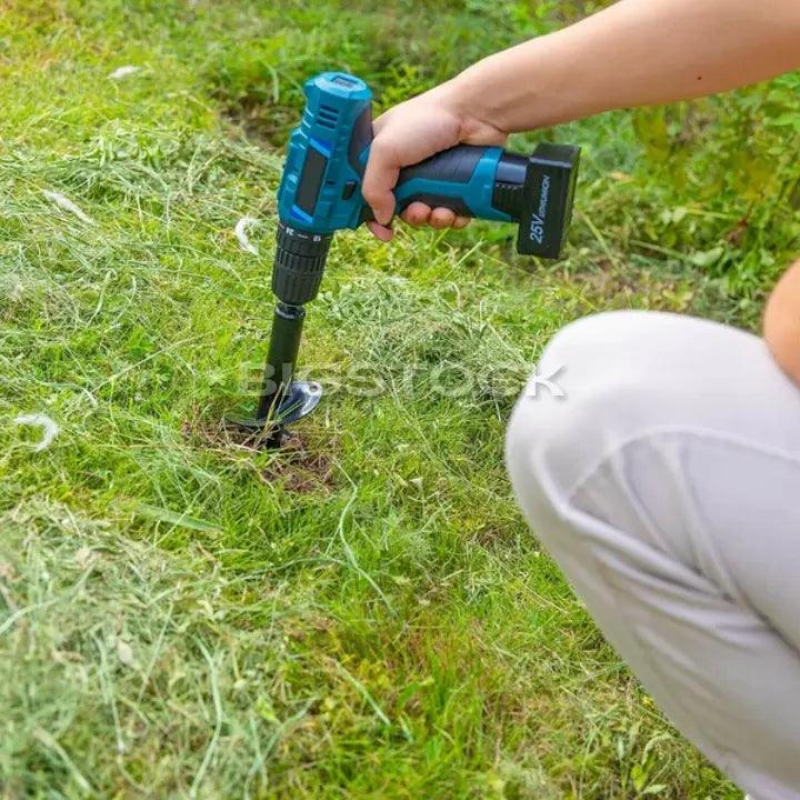 Broca Espiral Garden Auger© - Prepare o Terreno Perfeito Para Suas Plantas Florescerem em Tempo Recorde - Ponto Exato 