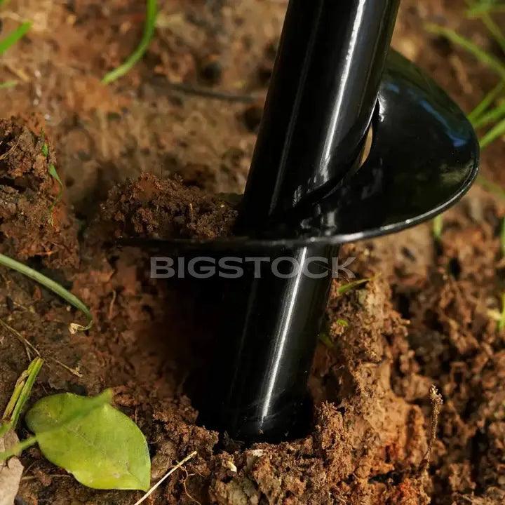 Broca Espiral Garden Auger© - Prepare o Terreno Perfeito Para Suas Plantas Florescerem em Tempo Recorde - Ponto Exato 