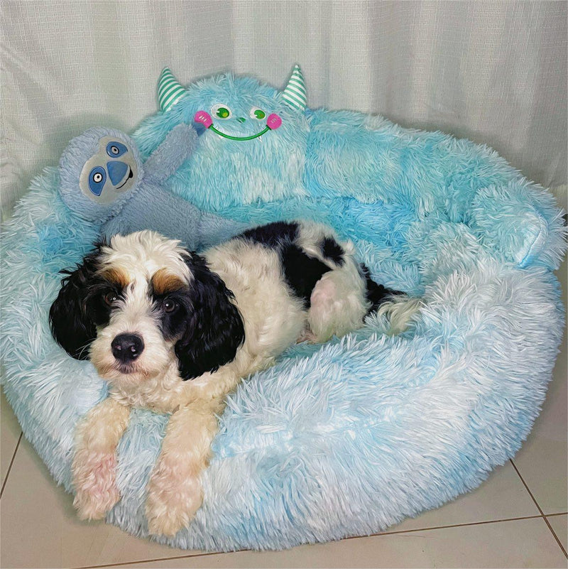 Cute Monster  Dog and Cat Bed