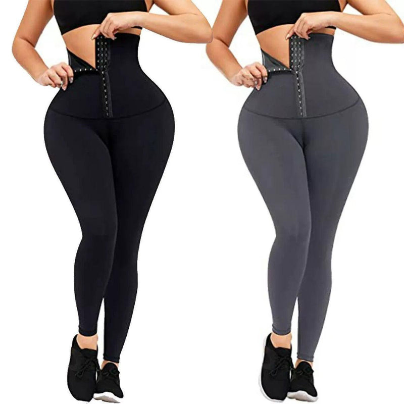 Leggings Esportivas Modeladoras com Efeito de Sauna 2024 - Ponto Exato 