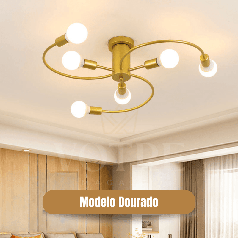 LUSTRE EUROPEU VOTRE™ - Ponto Exato 