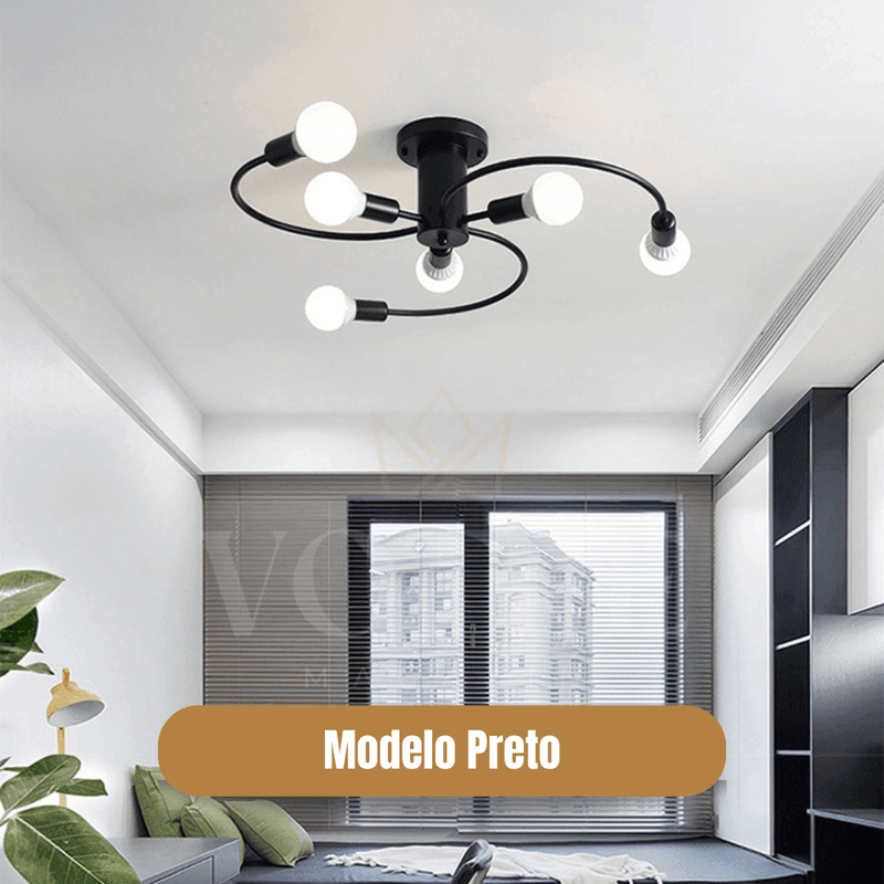 LUSTRE EUROPEU VOTRE™ - Ponto Exato 