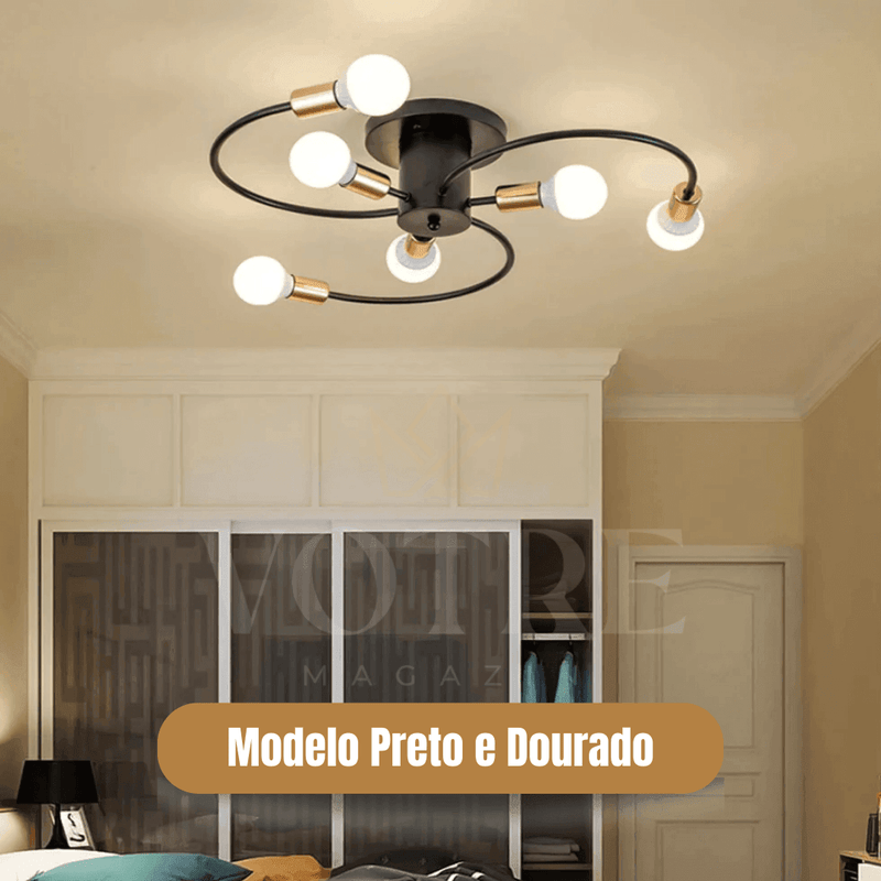 LUSTRE EUROPEU VOTRE™ - Ponto Exato 