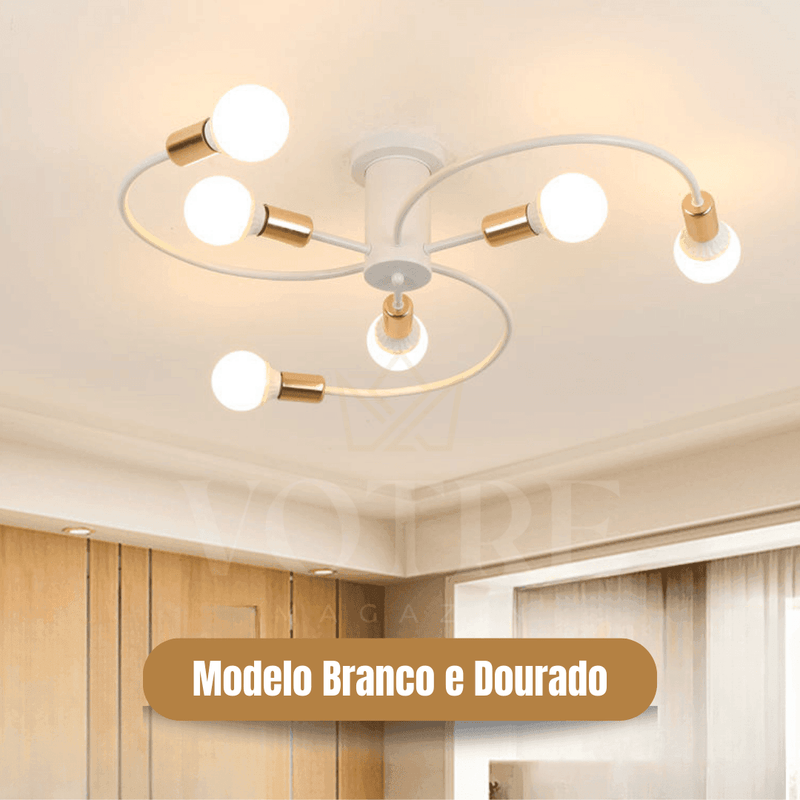 LUSTRE EUROPEU VOTRE™ - Ponto Exato 